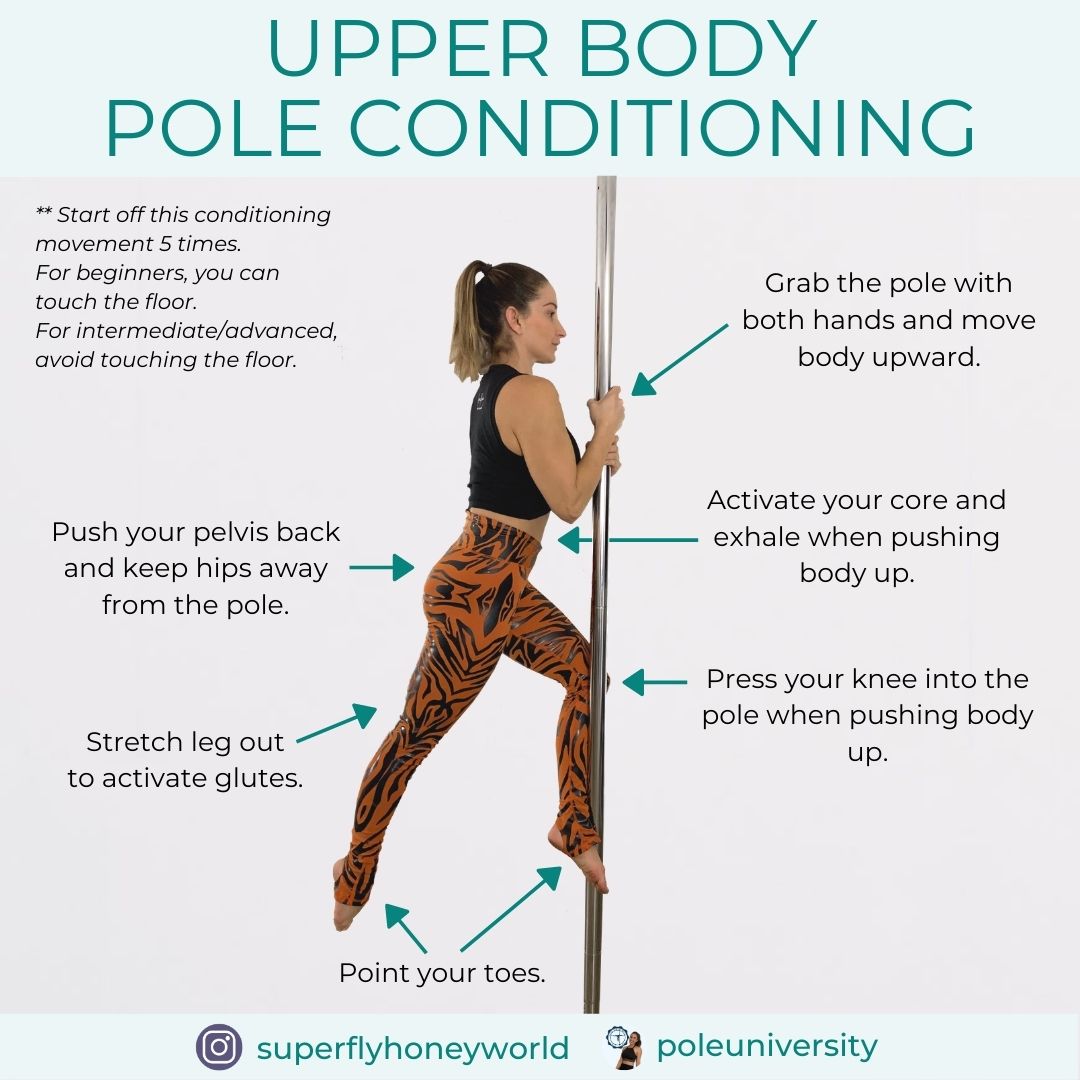 5 BEGINNER POLE DANCE MOVES  Easy step by step pole dancing